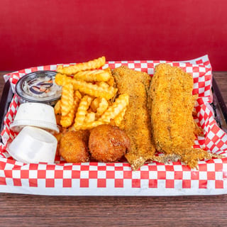 2PC Whole Catfish Dinner