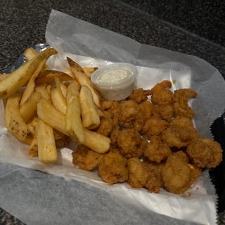 Popcorn Shrimp Dinner